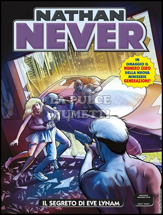 NATHAN NEVER #   324: IL SEGRETO DI EVE LYNAM + NATHAN NEVER GENERAZIONI 0